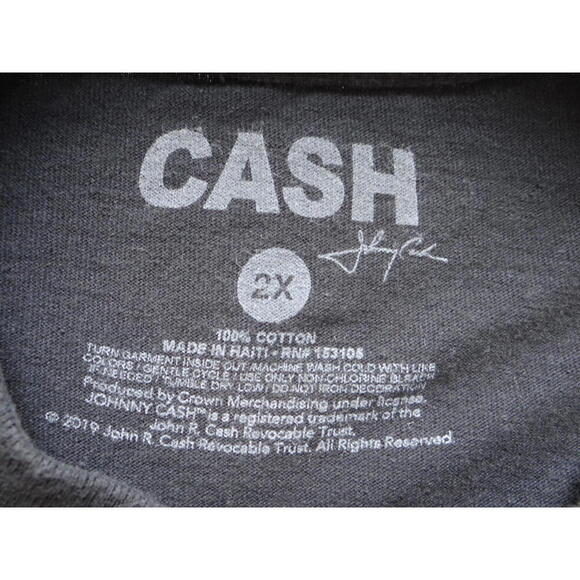 Johnny Cash American Rebel T-Shirt - Iconic Style - Picture 4 of 4
